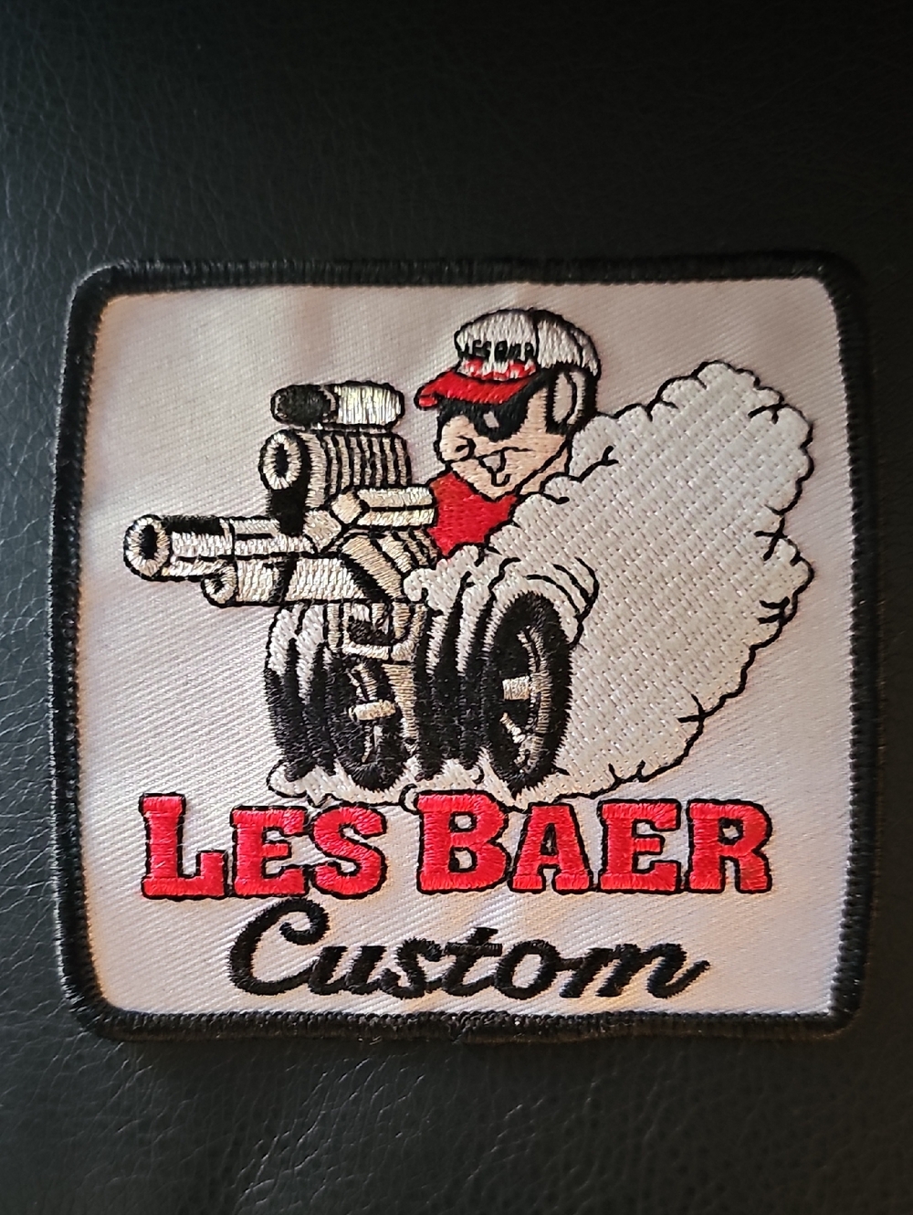 Les Baer Custom Embroidered Patch - Red, Black, White